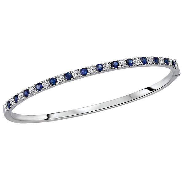 14k white gold fashion diamond bracelet