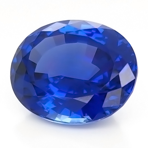Chatham oval blue sapphire