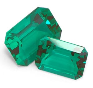 Chatham Created Emerald Cut Emeralds